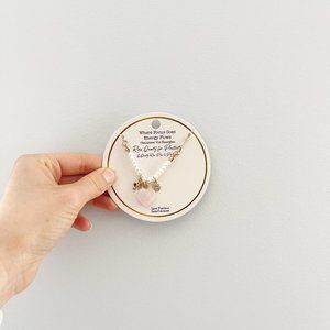 ❄️ NWT Semi-Precious Rose Quartz Necklace | Hand Crafted ❄️